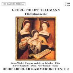 Flötenkonzerte Twv 51-53 - Heidelberger Kammerorch./Preis