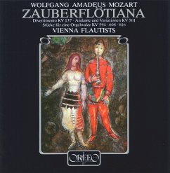 Zauberflötiana-Divertimento Kv 137/Orgelst./+ - Vienna Flautists