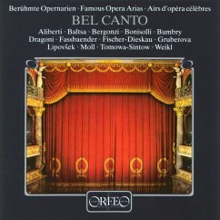 Bel Canto:Orfeo/Entführung/Freischütz/Trovatore/+ - Aliberti/Baltsa/Bumbry/Moll/+