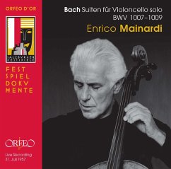 Cellosuiten 1-3 Bwv 1007-1009 - Mainardi,Enrico