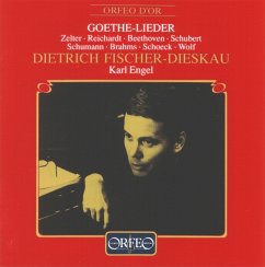 Lieder Nach Texten Von Johann Wolfgang Von Goethe - Fischer-Dieskau/Engel