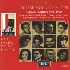 Grosse Mozartsänger Vol.4-Konzertarien 1956-1970 - Mathis/Tozzi/Güden/Cotrubas/Camerata Academica/+