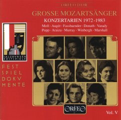 Grosse Mozartsänger Vol.5-Konzertarien 1972-1983 - Moll/Fassbaender/Donath/Popp/Mos/+