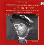 Hans Hotter-Opernmonologe:Holländer/Barbier/+