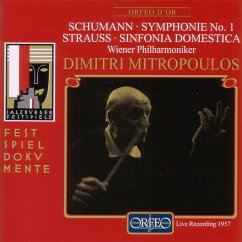 Sinfonie 1 B-Dur Op.38/Sinfonia Domestica Op.53 - Mitropoulos/Wp