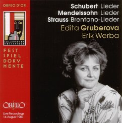 Lieder:Suleika I/Das Erste Veilchen/Lieder Op.68/+ - Gruberova/Werba/Schmidl