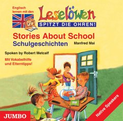 Cover Englisch Lernen mit den Leselöwen-Schulgeschichten