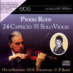 24 Caprices Für Solo-Violine - Shumsky,Oscar