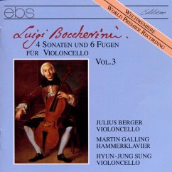 4 Sonaten Und 6 Fugen Für Violoncello - Berger,Julius/Galling,Martin/Sung,Hyun-Jung