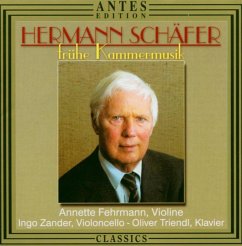 Cover Schäfer Frühe Kammermusik