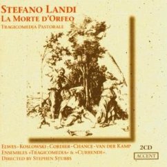 Cover Landi,Stefano - La Morte D Orfeo - Stubbs/Elwes/K
