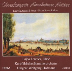 Oboenkonzerte Mannheimer Meister - Lencses,Lajos/Kurpfälz.Kammerorch.
