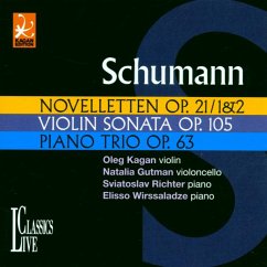 Cover Klaviertrio Op.63/Noveletten/+