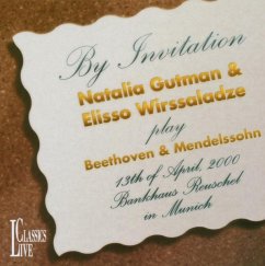 Beethoven/Mendelssohn Cellosonaten - Gutman,Natalia/Wirssaladze,Elisso