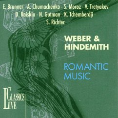 Weber Klarinettenquintet/+ - Brunner/Richter/Gutman/+