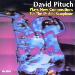 Cover New Compositions For Alto Sax.