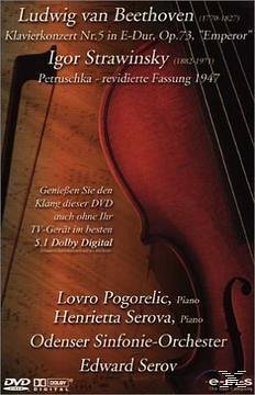 Ludwig van Beethoven, Igor Strawinsky - Klavierkonzert Nr. 5/Petruschka Cover Ludwig van Beethoven, Igor Strawinsky - Klavierkonzert Nr. 5/Petruschka
