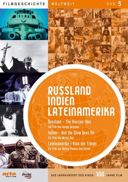 Das Jahrhundert des Kinos - 100 Jahre Film: DVD 5 - Russland, Indien, Lateinamerika