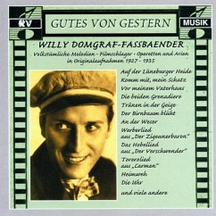 Cover Willy Domgraf-Fassbaender