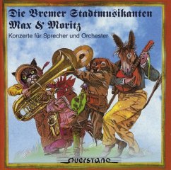 Cover Die Bremer Stadtmusikanten/Max & Moritz