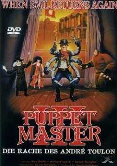 Cover Puppet Master III - Die Rache des André Toulon