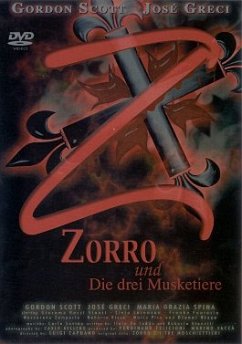 Cover Zorro und die drei Musketiere