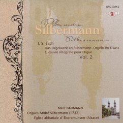 Gesamte Orgelwerke Vol.2 (Silbermann Organ) - Baumann,Marc