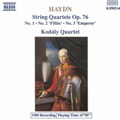 Streichquartette Op.76,1-3 - Kodaly Quartet