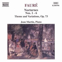 Nocturnes 1-6/Thema+Variation. - Martin,Jean