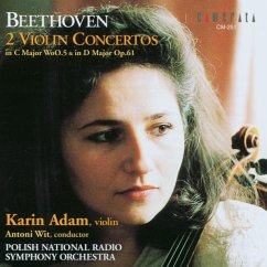 Violinkonzerte Op.61 & Woo.5 - Adam,Karin/Wit,Antoni/Polish National Rso