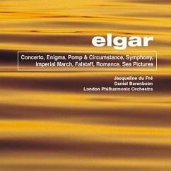 Elgar - Jaqueline du Pre, Daniel Barenboim, London Philharmonic Orchestra; Elgar, Edward (1857-1934)