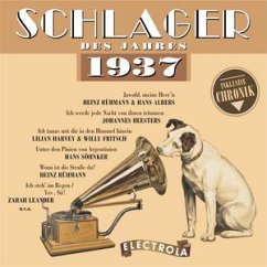 Cover Schlagerparade 1937