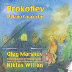 Cover Klavierkonzerte 1-5