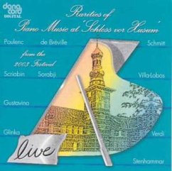 Cover Raritäten Der Klaviermusik Auf Schloss Husum 2003