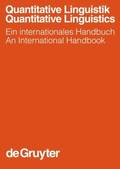 Quantitative Linguistik / Quantitative Linguistics - Köhler, Reinhard / Altmann, Gabriel / Piotrowski, Rajmund G. (Hgg.)
