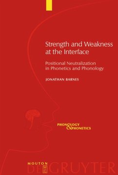 Strength and Weakness at the Interface - Barnes, Jonathan