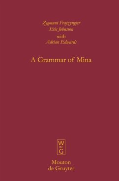 A Grammar of Mina - Frajzyngier, Zygmunt;Johnston, Eric