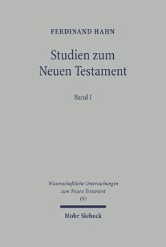 Studien zum Neuen Testament - Hahn, Ferdinand