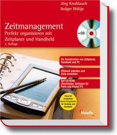 Zeitmanagement, Perfekt organisieren mit Zeitplaner und Handheld, m. CD-ROM - Knoblauch, Jörg; Wöltje, Holger