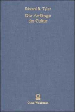 Die Anfänge der Cultur - Tylor, Edward B