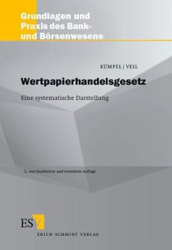 Wertpapierhandelsgesetz - Kümpel, Siegfried; Veil, Rüdiger