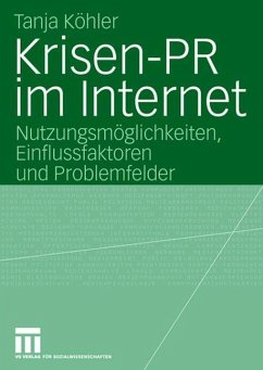 Krisen-PR im Internet - Köhler, Tanja