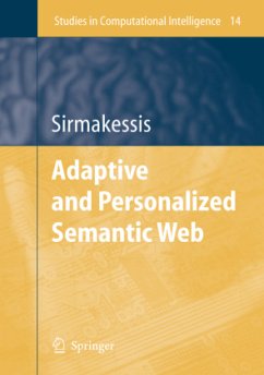 Adaptive and Personalized Semantic Web - Sirmakessis, Spiros (ed.)