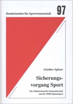 Sicherungsvorgang Sport - Spitzer, Giselher