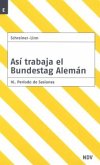 Asi trabaja el Bundestag Aleman, 16. Periodo de Sesiones