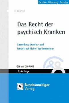 Das Recht der psychisch Kranken, m. CD-ROM - Deinert, Horst