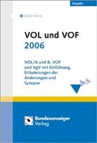 VOL und VOF 2006 - Müller-Wrede, Malte