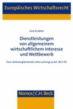 Cover Dienstleistungen von allgemeinem wirtschaftlichem Interesse und Wettbewerb