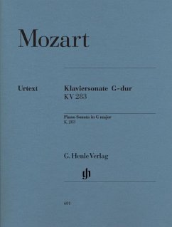 Mozart, Wolfgang Amadeus - Klaviersonate G-dur KV 283 (189h) - Wolfgang Amadeus Mozart - Klaviersonate G-dur KV 283 (189h)