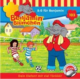 5:0 Für Benjamin / Benjamin Blümchen Bd.103 (1 Audio-CD)